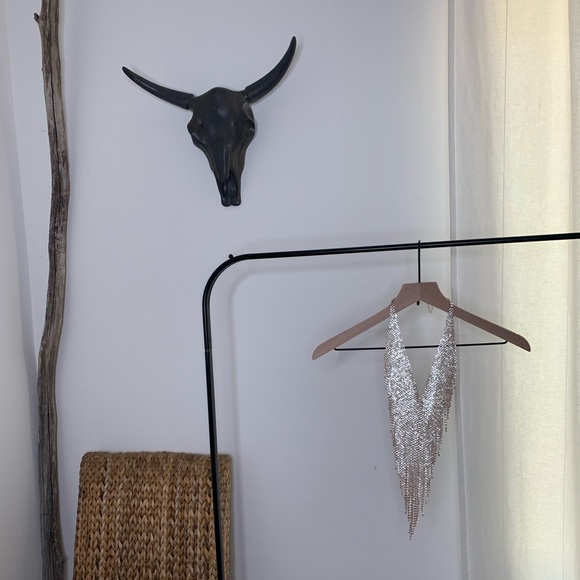 Boho glam rhinestone statement necklace - Picture 1 of 2